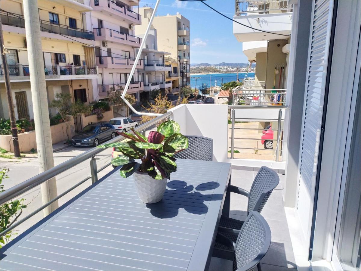 Sea Side View Home Steps From The Beach & City Ханя Екстериор снимка
